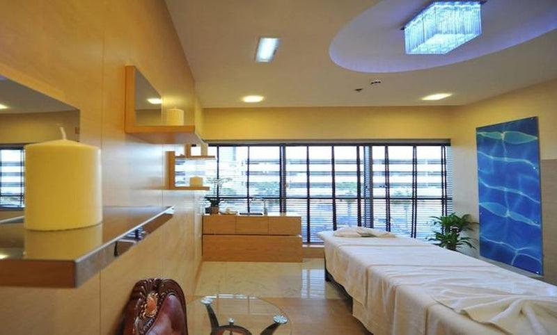 A treatment room at Namm Spa, Dusit Thani Abu Dhabi