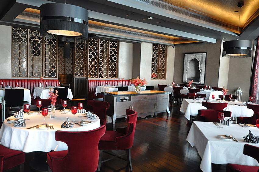 Li Beirut dining room at Conrad Abu Dhabi Etihad Towers