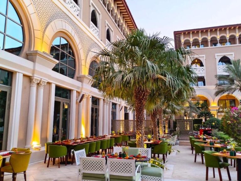 L'Olivo Italian restaurant interior at Rixos Premium Saadiyat Island Abu Dhabi