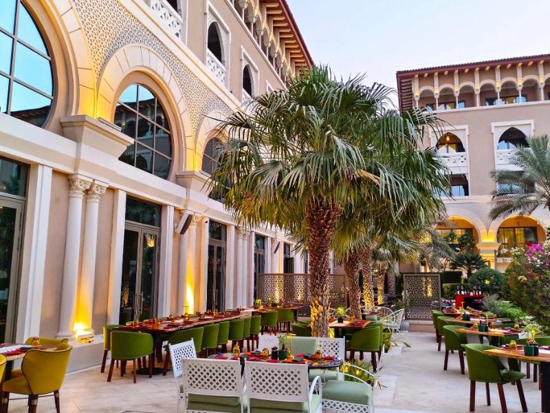 L'Olivo Italian restaurant interior at Rixos Premium Saadiyat Island Abu Dhabi