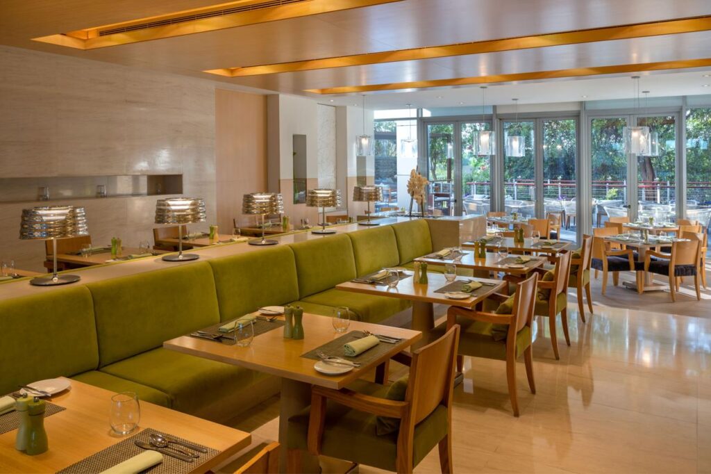 Mint international dining room at Yas Plaza Bay by IHG on Yas Island