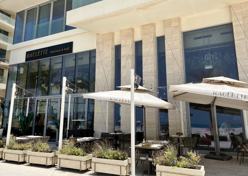 Raclette Brasserie and Cafe at Mamsha Al Saadiyat Abu Dhabi