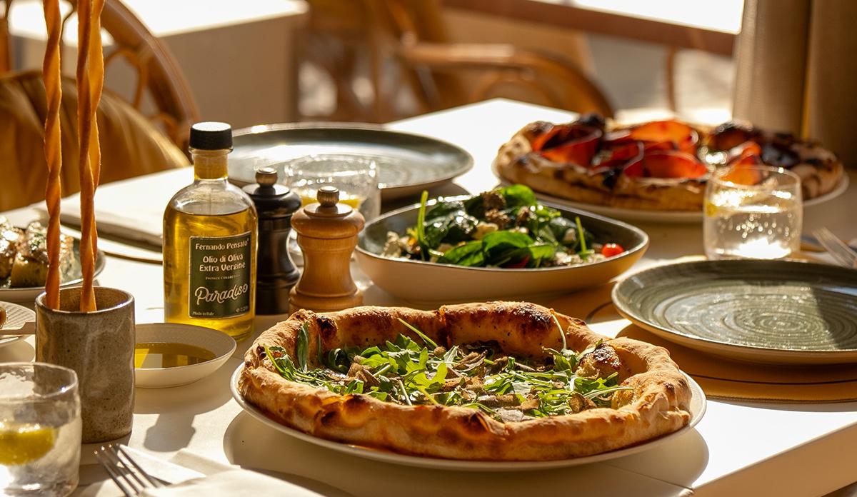 Italian pizza and pasta at L'Olivo Rixos Premium Saadiyat Island