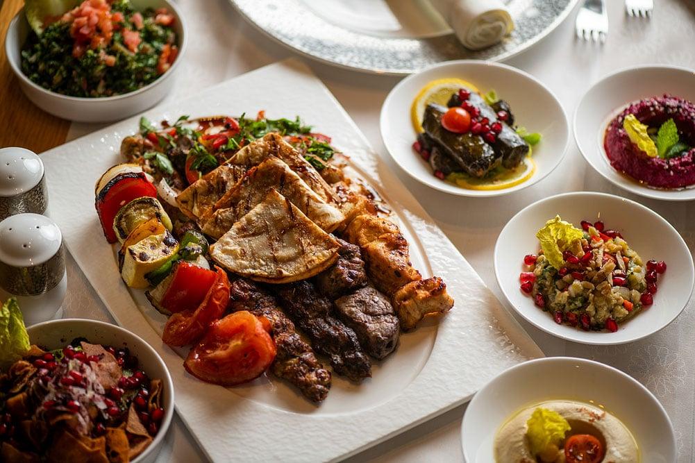Lebanese mezze, mixed grills and daily dishes at Mosaic Abu Dhabi