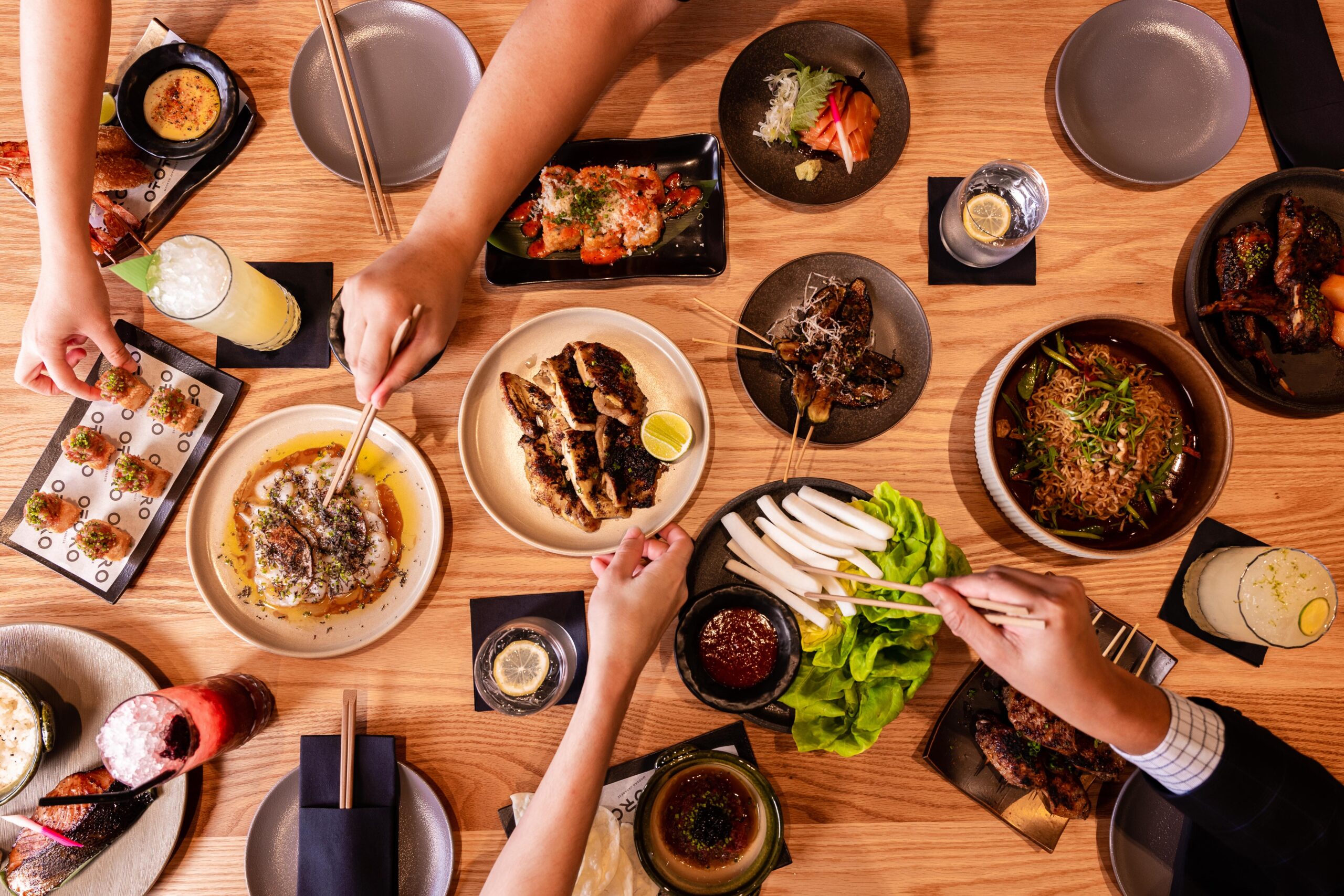 Premium Japanese dishes using Wagyu, otoro and uni at Otoro Abu Dhabi