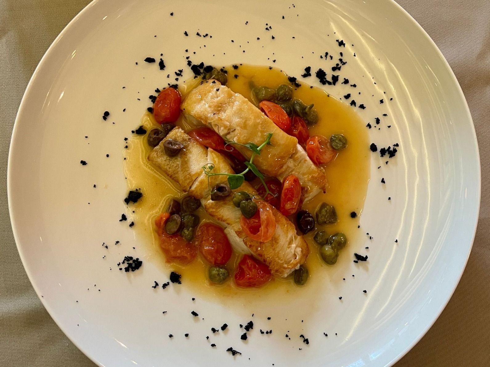 Mediterranean sharing dishes at Pappas Taverna Abu Dhabi