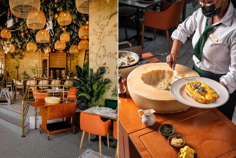 Tableside melted raclette cheese and French dishes at Raclette Abu Dhabi