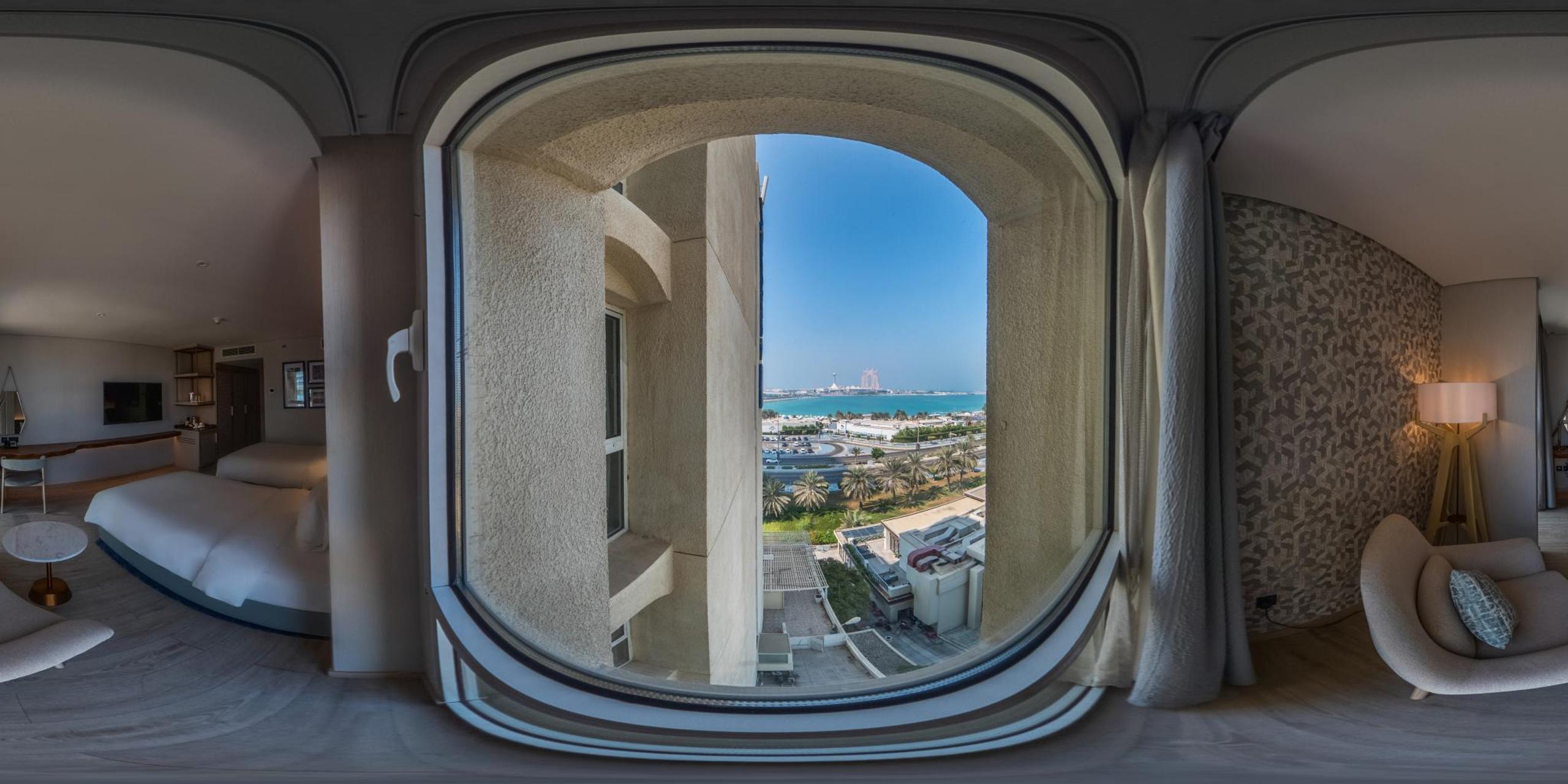An Executive Suite of sixty three square metres with a sea view
