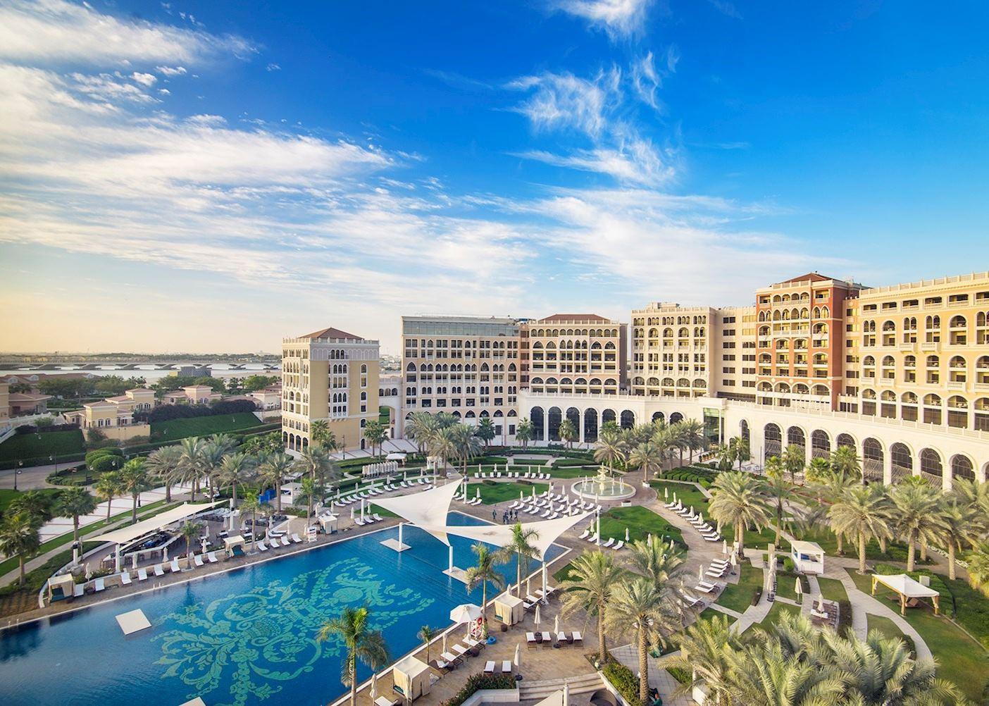 The cut canal running between the resort's ten buildings
