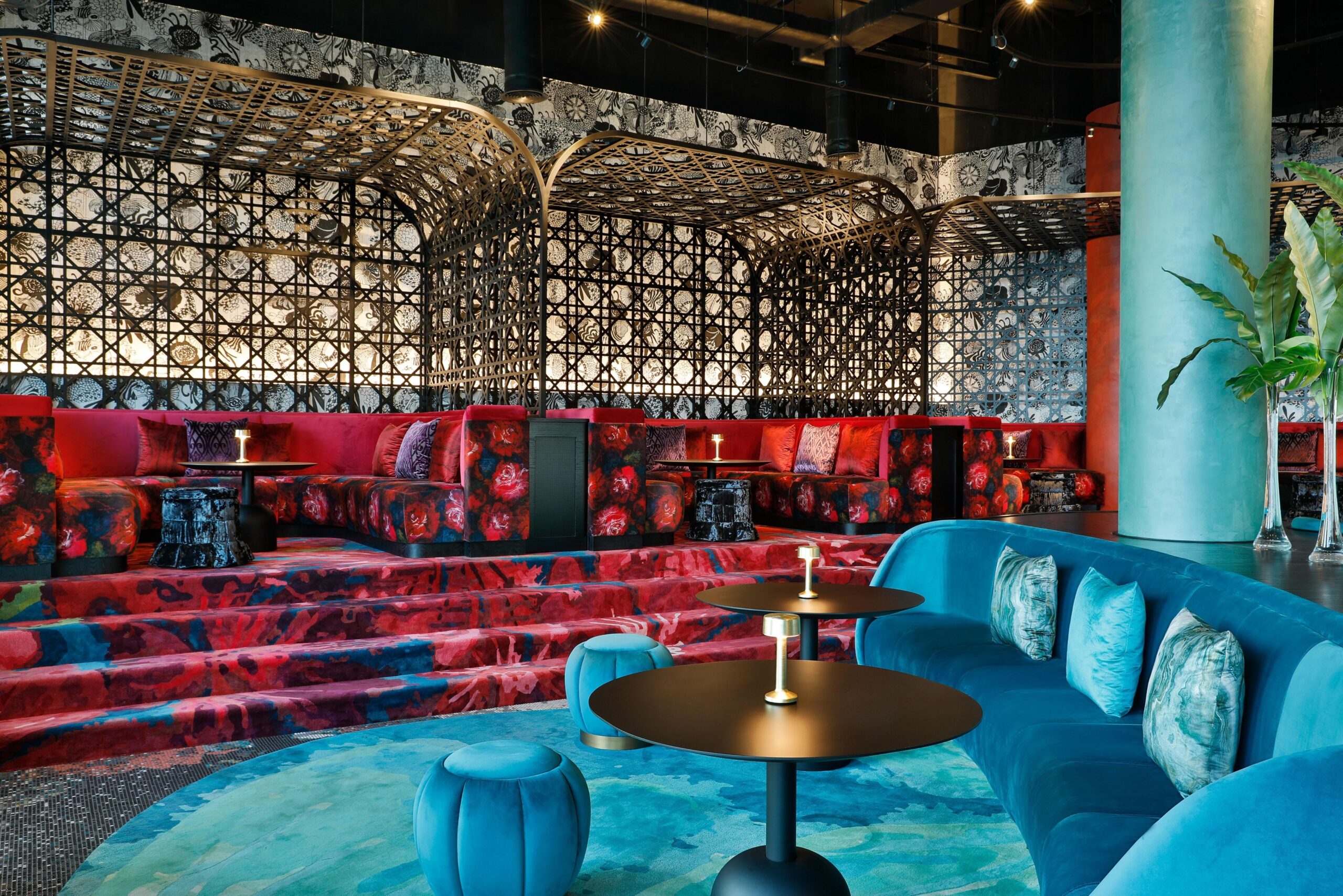 The W Lounge, the social heart of the hotel