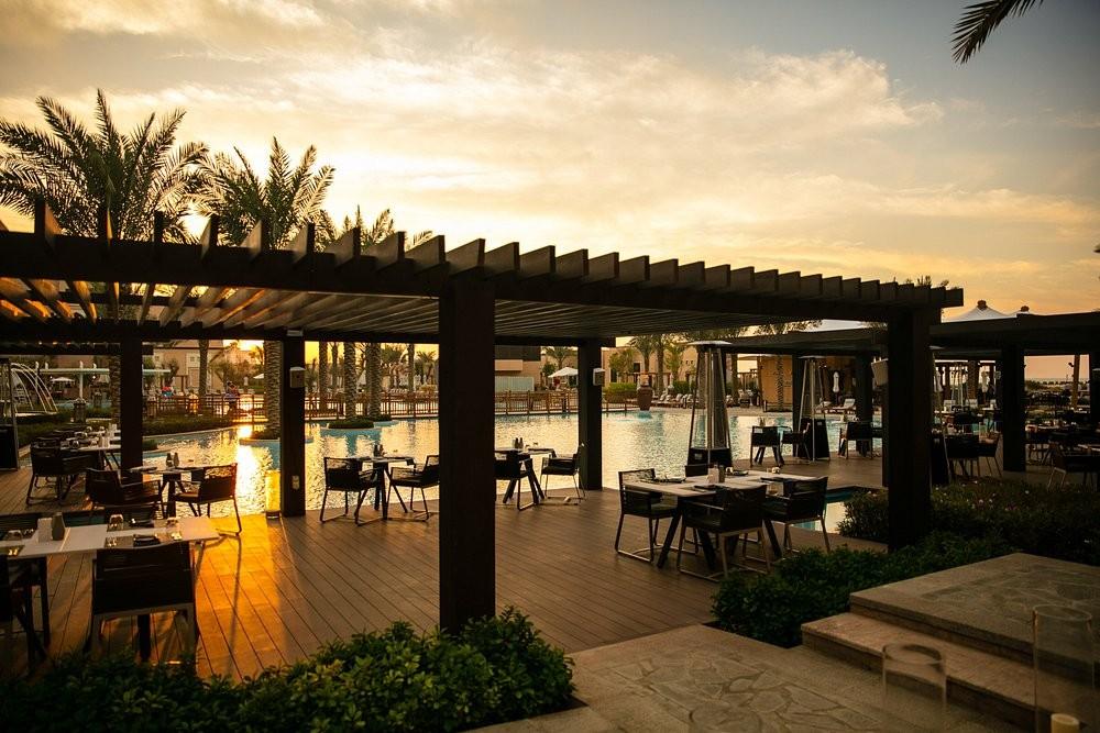 Mint indoor and outdoor family dining at Yas Plaza Bay Abu Dhabi
