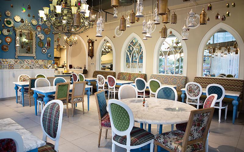 Mosaic Al Najda and Al Muroor restaurant branches in Abu Dhabi