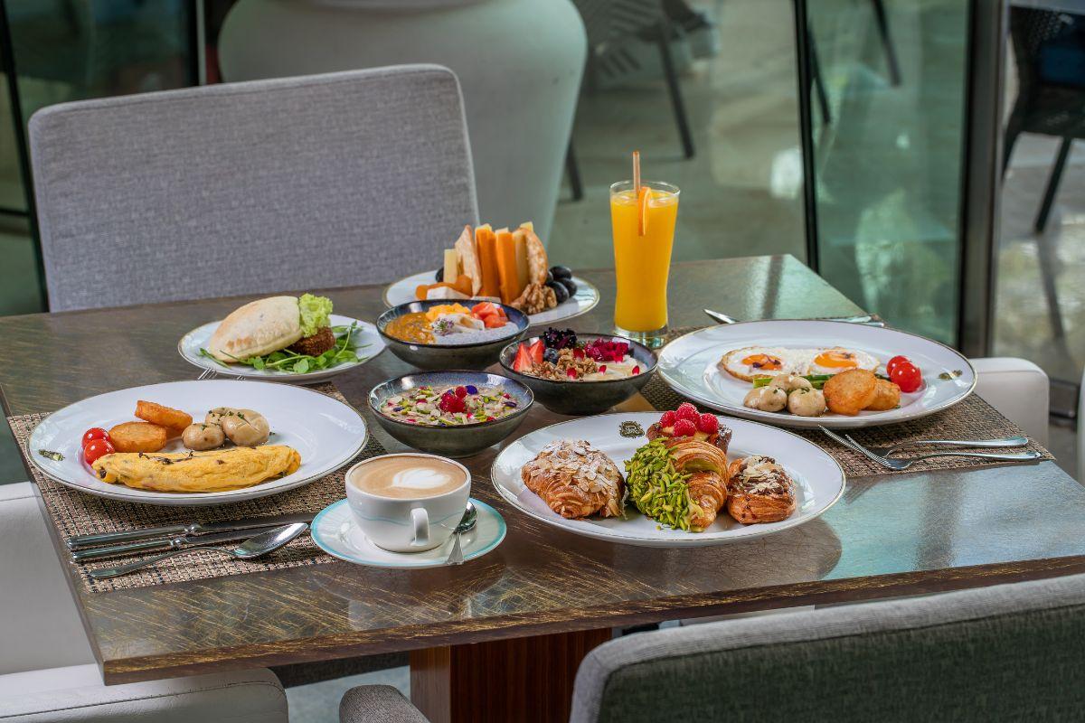Oléa breakfast and dinner buffet at The St. Regis Saadiyat Island Resort