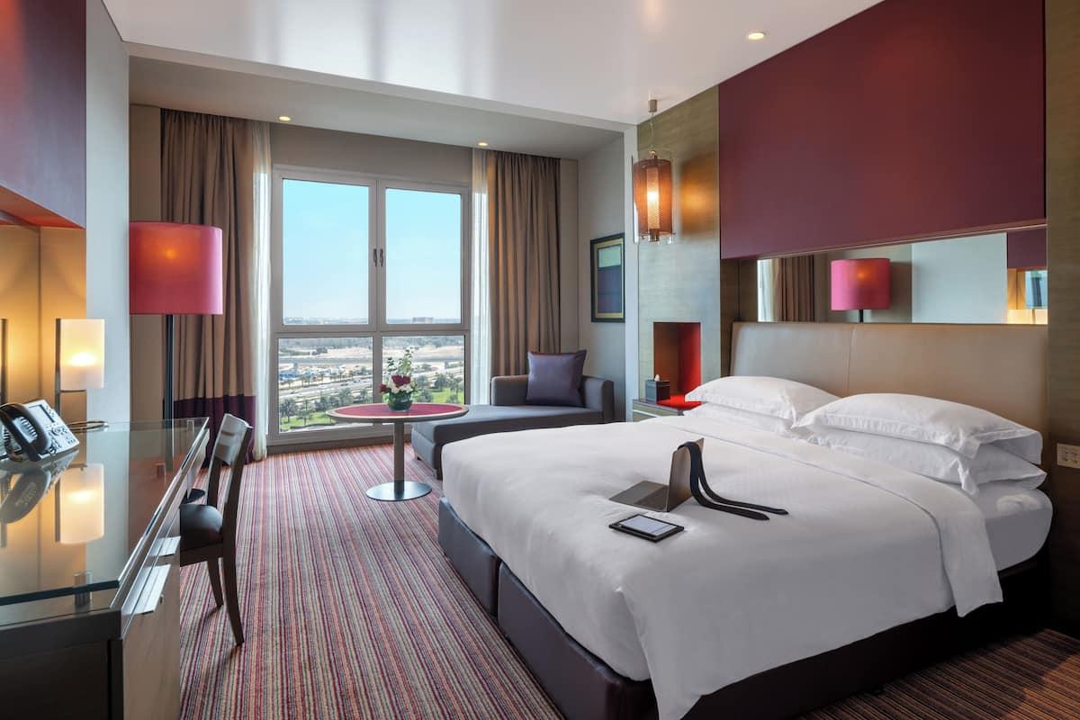 A classic room with an outlook over Khalifa Park