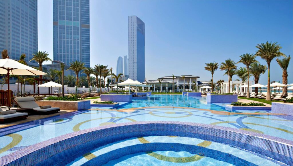 The Nation Riviera Beach Club and its two hundred metres of private sand