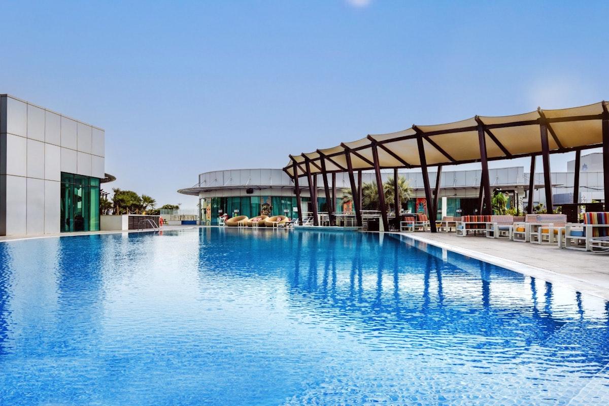 Oceana Grill, serving international and Middle Eastern dishes