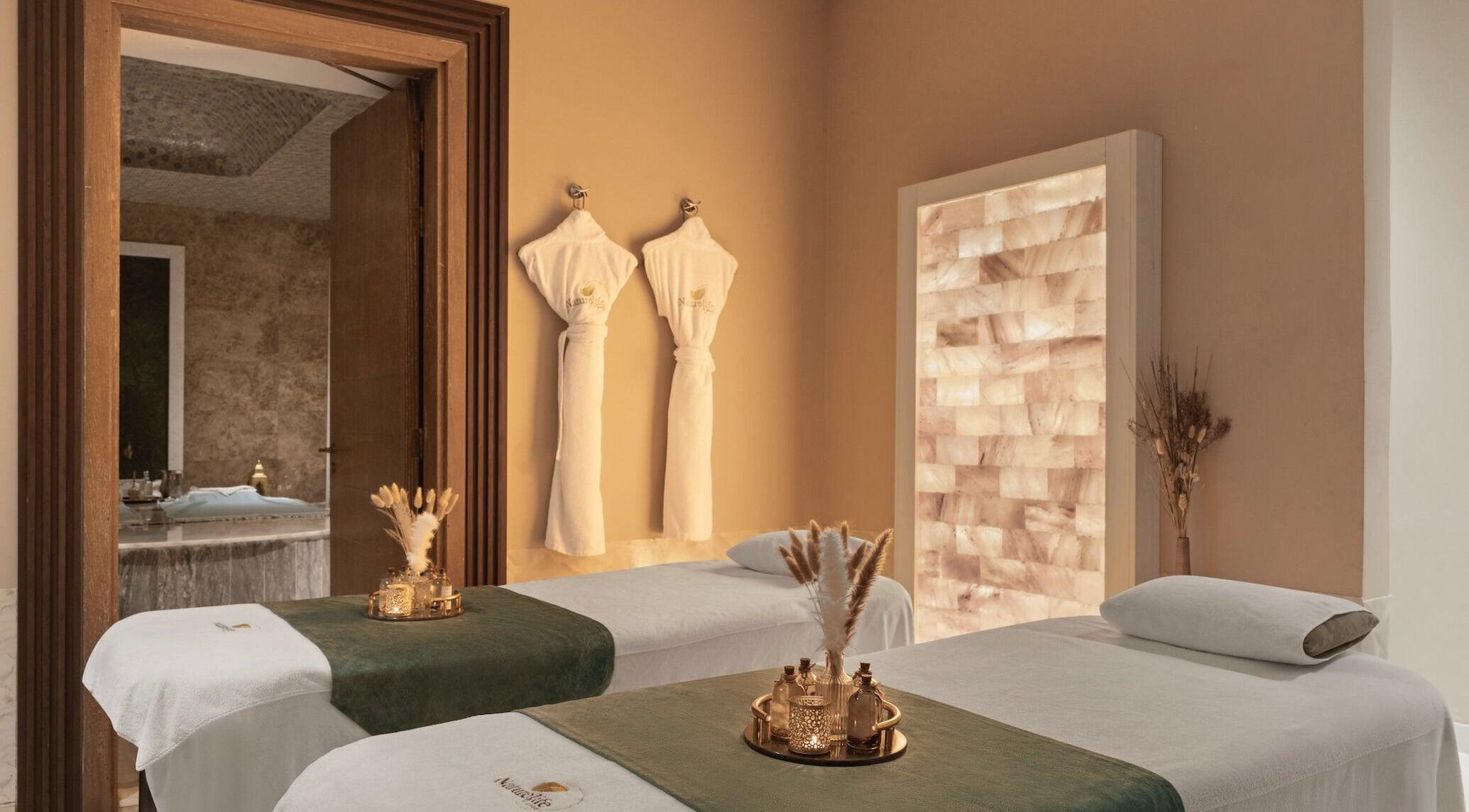 A treatment room at Naturelife Spa