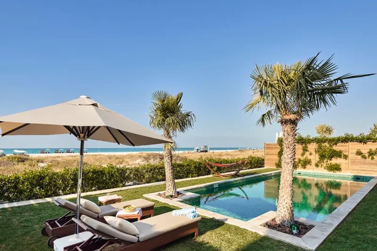 A villa with private pool and terrace