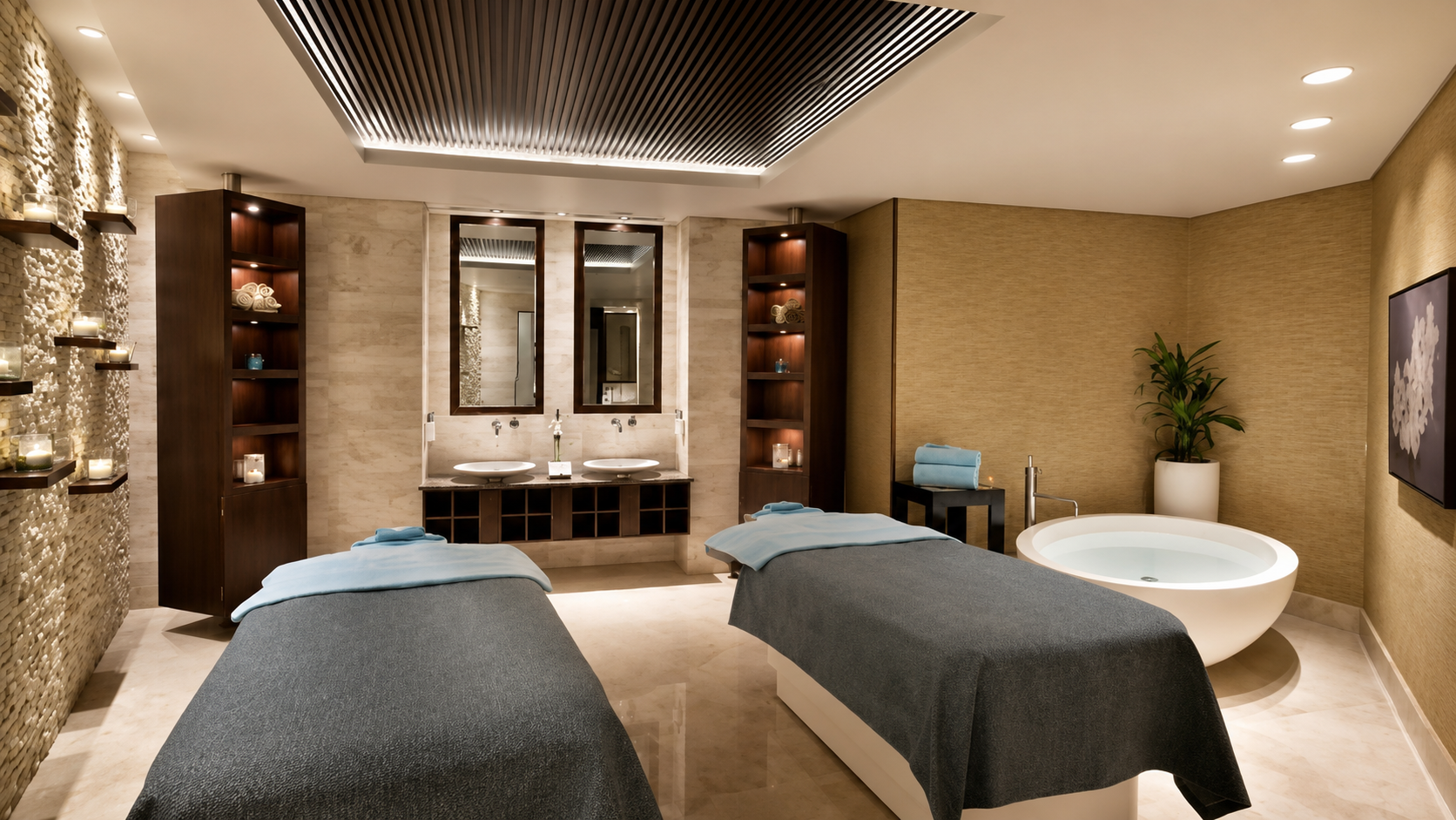 A treatment room at Sheraton Spa