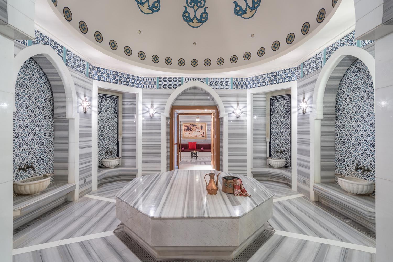 The hammam at Anjana Spa