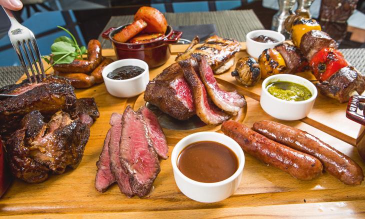Prime steak and chargrilled cuts at Ray's Grill Abu Dhabi