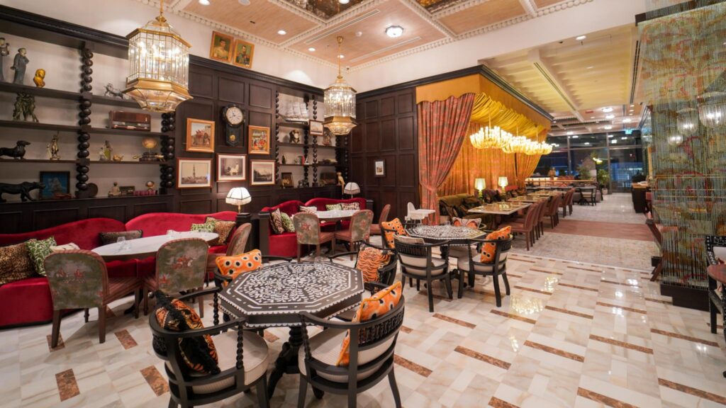 Pincode by Kunal Kapur dining room at The Galleria Al Maryah Island