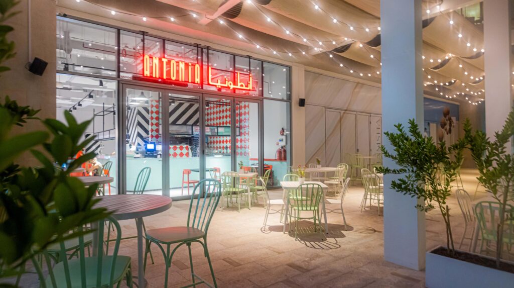 Antonia Trattoria restaurant in Al Zeina, Abu Dhabi