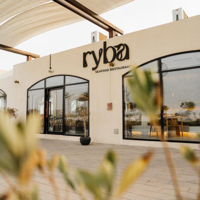 Ryba seafood restaurant at Souq Al Mina in Abu Dhabi