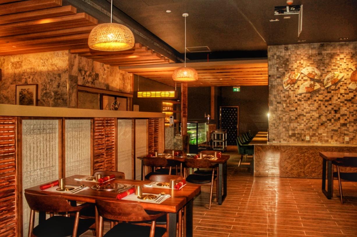 TAON Korean Restaurant former hotel setting at Capital Plaza Abu Dhabi