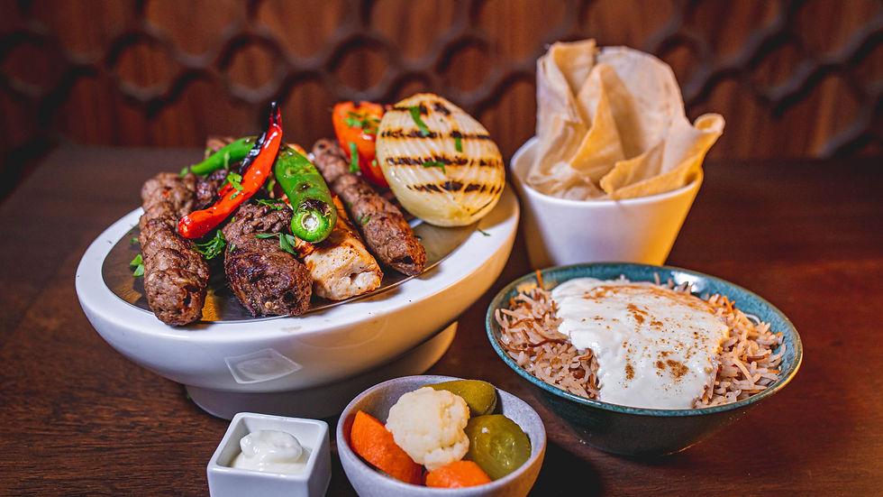Lebanese mezze, charcoal grills and freshly baked bread at Byblos Sur Mer