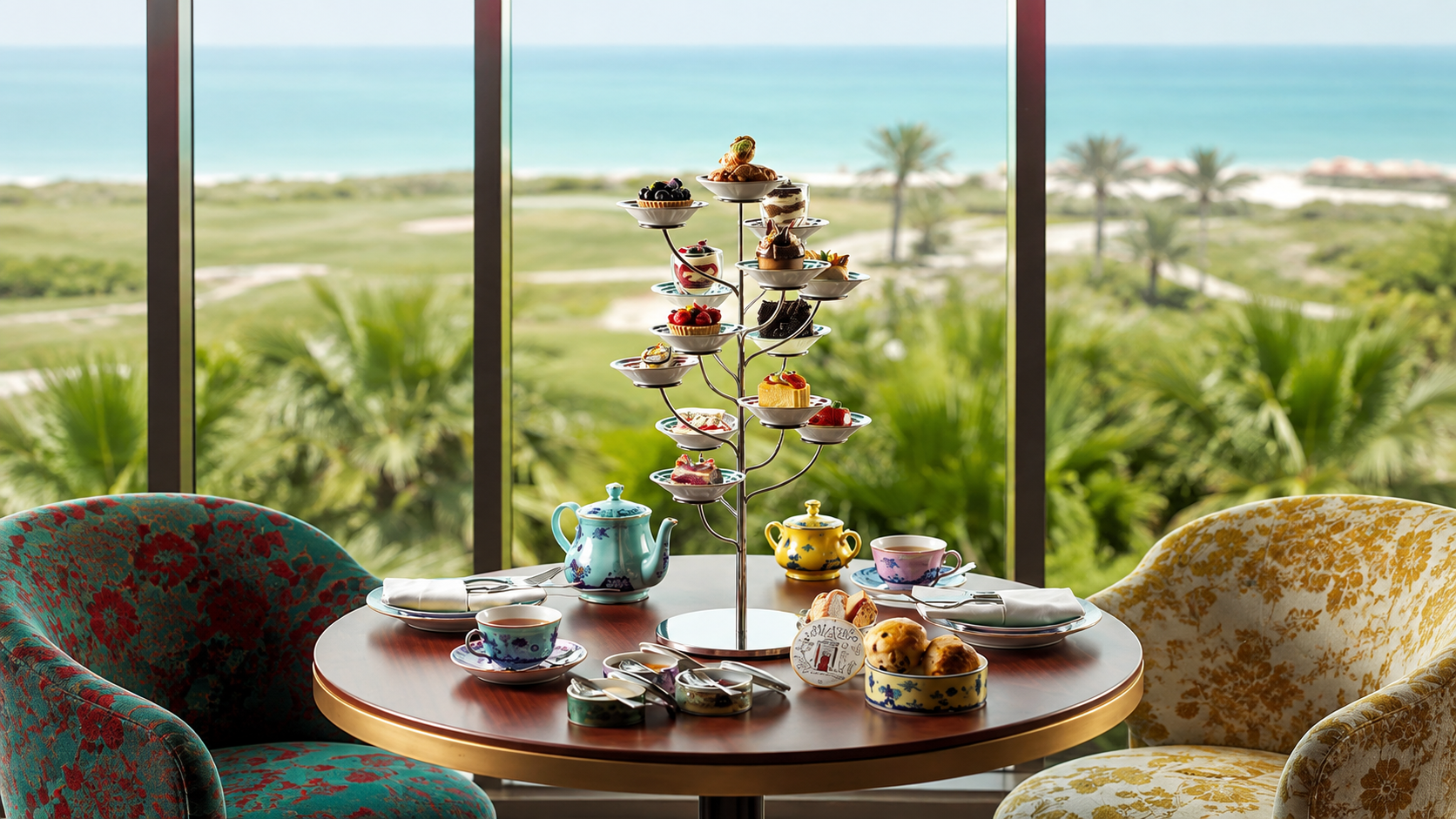 Italian-inspired pastries, coffee and afternoon tea served at Café Ginori Abu Dhabi