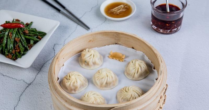 Hand-pleated xiao long bao and dumplings at Din Tai Fung Abu Dhabi