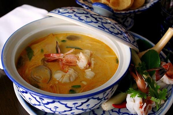 Thai-style seafood prepared to order at Fishmarket Abu Dhabi