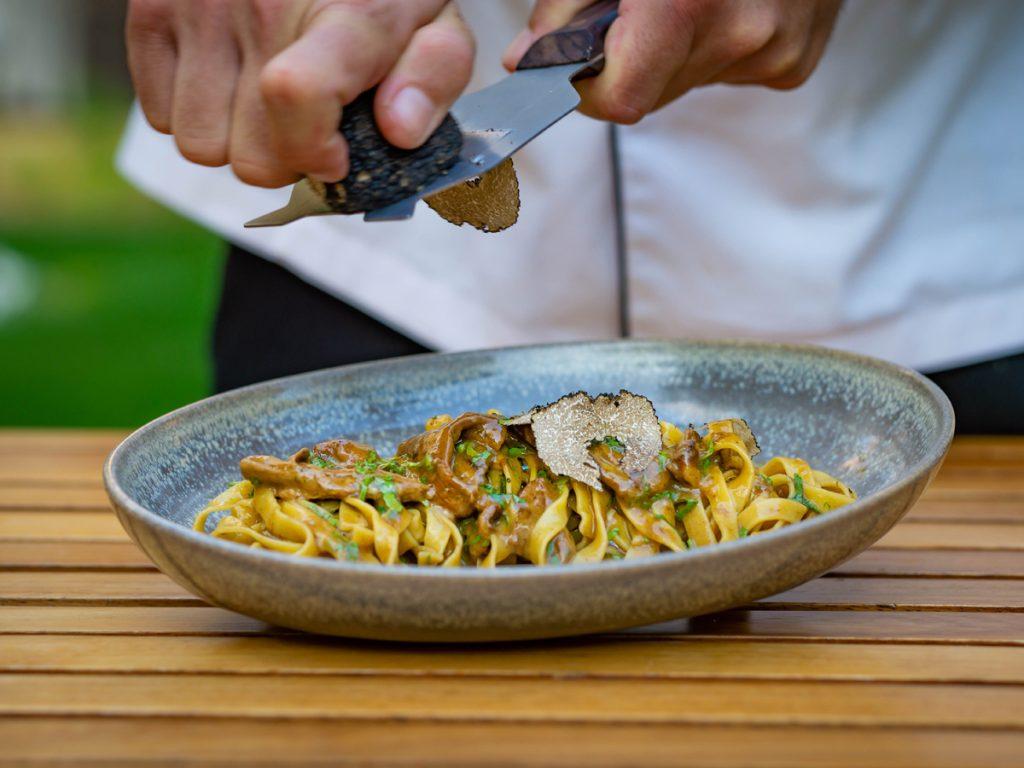 Handmade pasta and wood-fired pizza at Si Ristorante Italiano & Bar Abu Dhabi