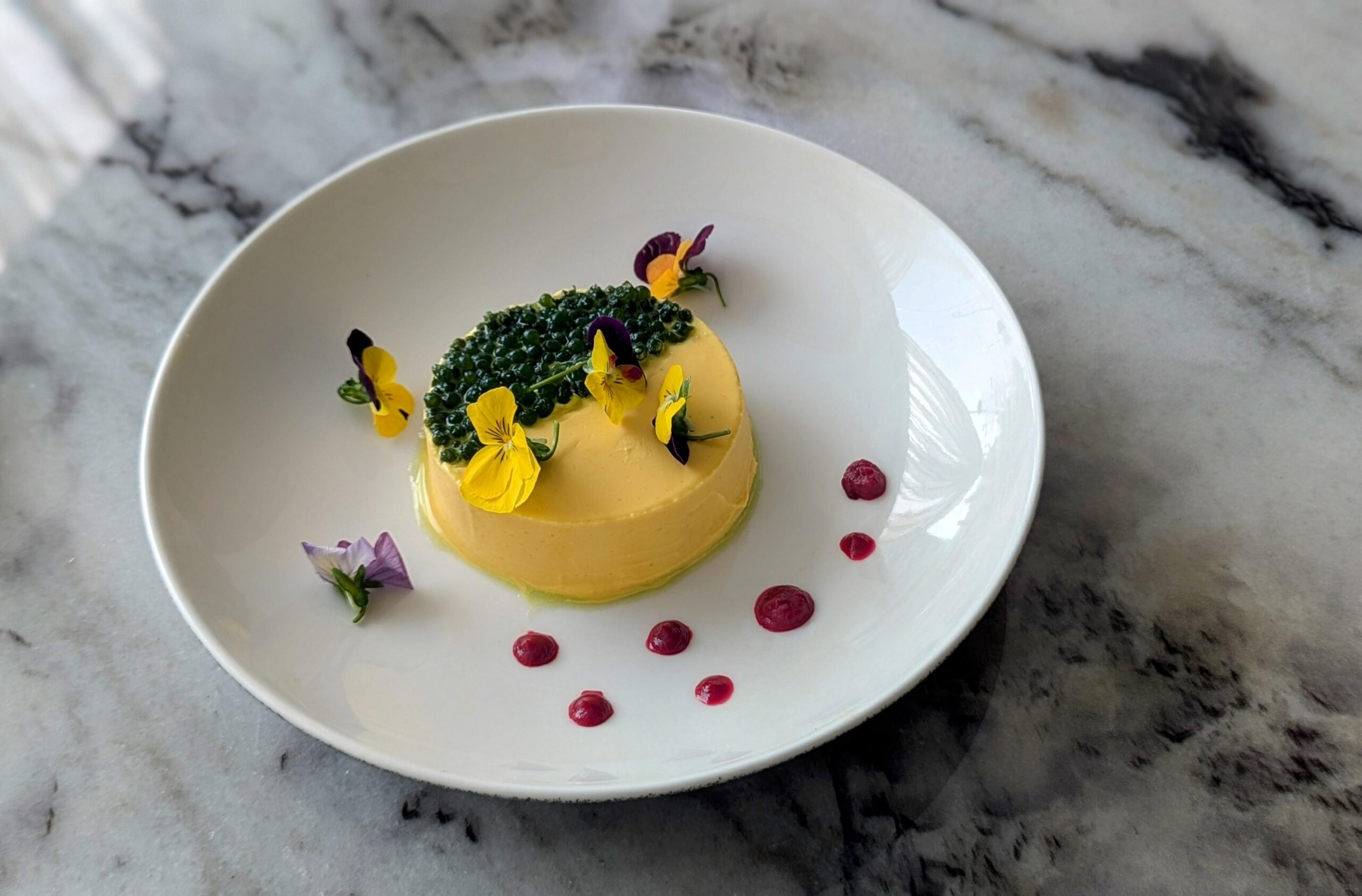 Contemporary Indian desserts and plated dishes at GALA Restaurant Abu Dhabi