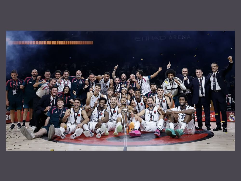 Real Madrid crowned European Basketball SuperCup champions in Abu Dhabi