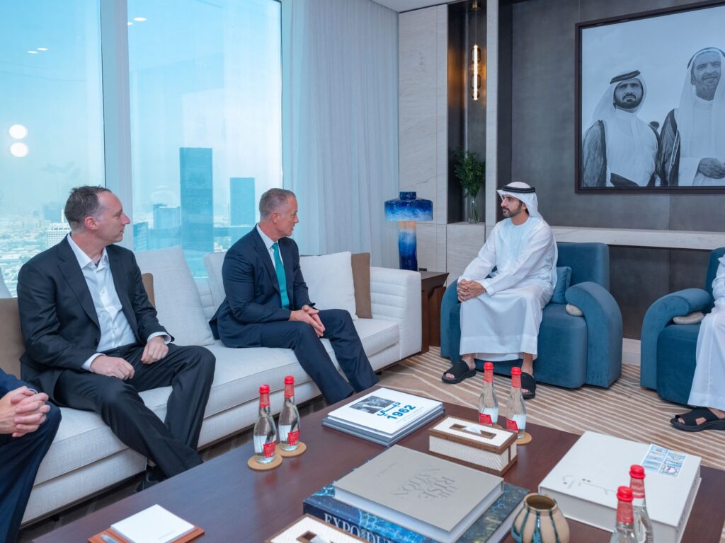 Crown Prince Hamdan reviews progress on Dubai Loop underground transport project with The Boring Company