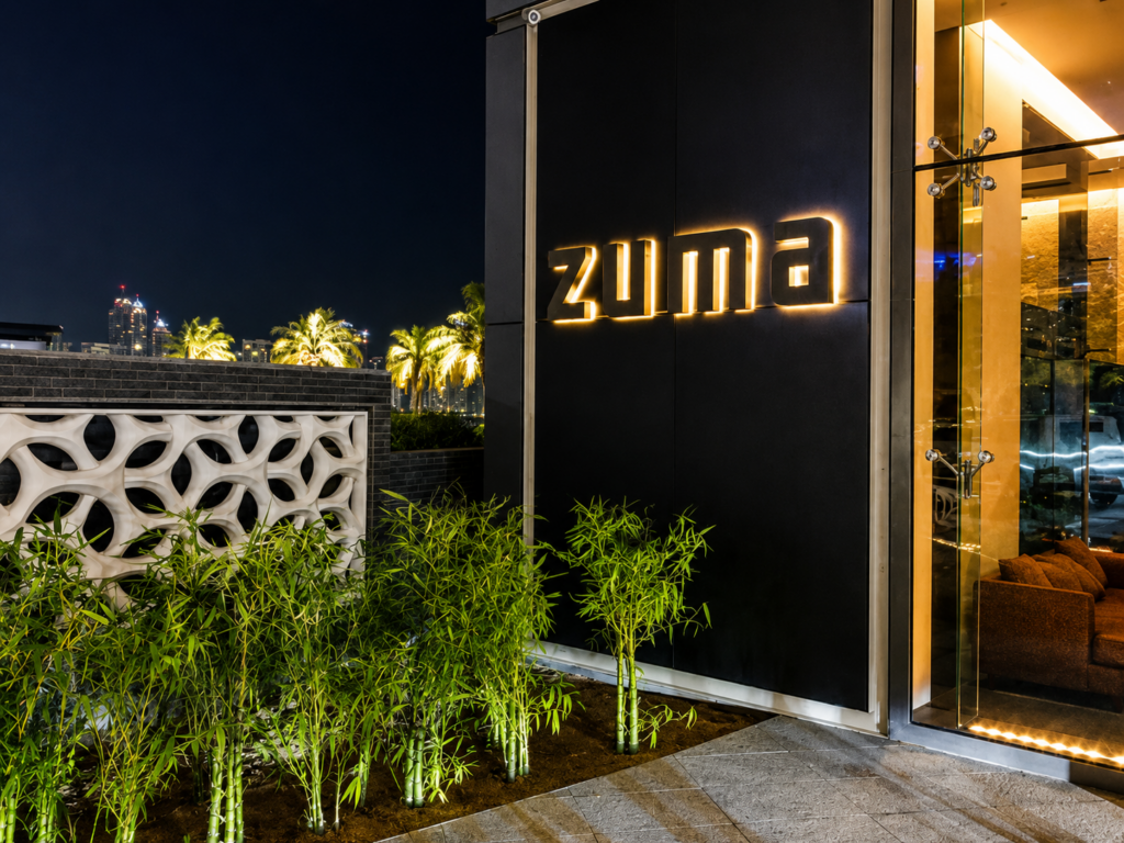 Zuma Abu Dhabi restaurant at The Galleria Al Maryah Island