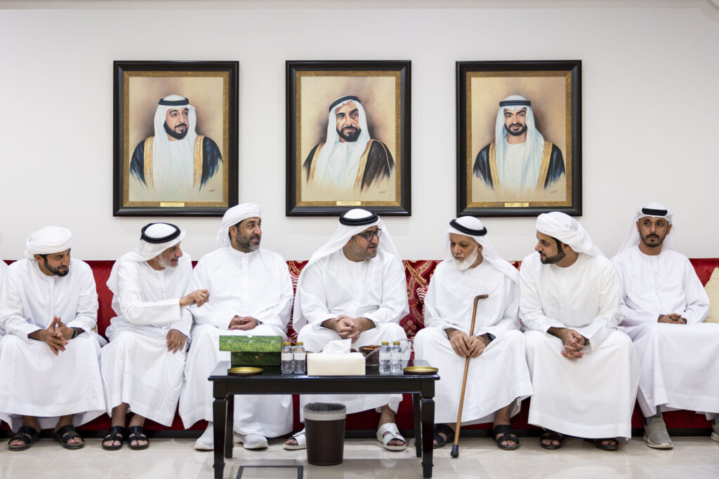 Mohammed bin Hamdan bin Zayed offers condolences on the passing of Rashed Mubarak Obaid Al Ketbi