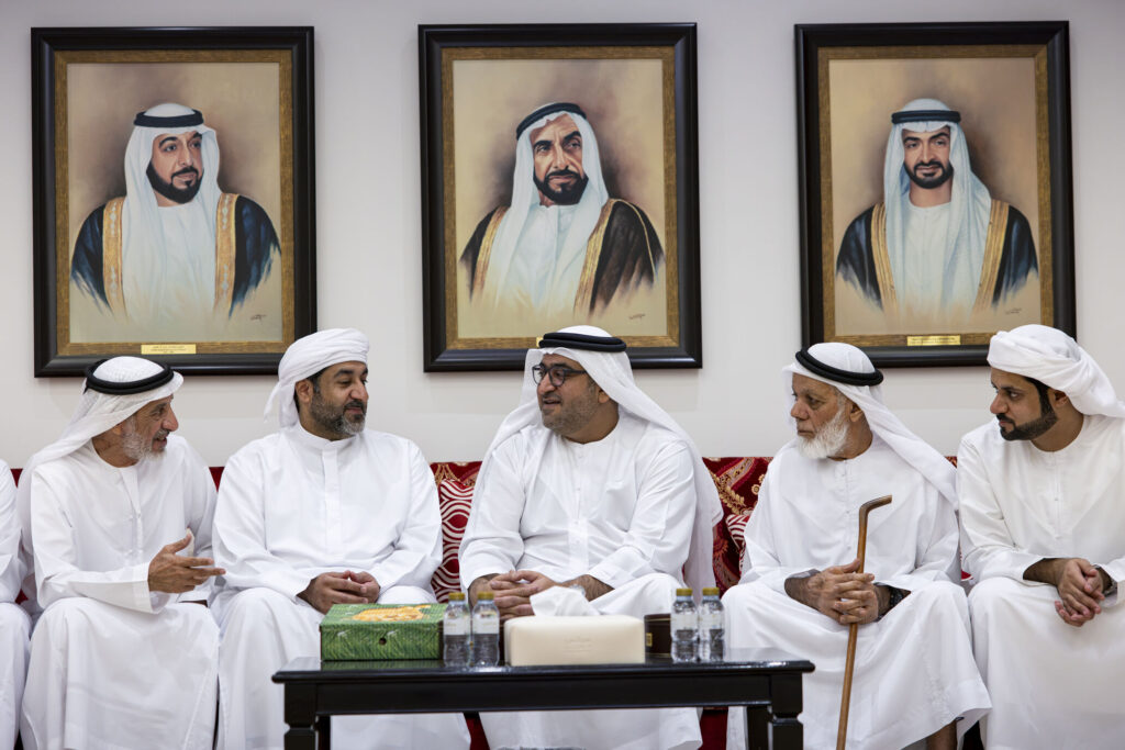 Mohammed bin Hamdan bin Zayed offers condolences on the passing of Rashed Mubarak Obaid Al Ketbi