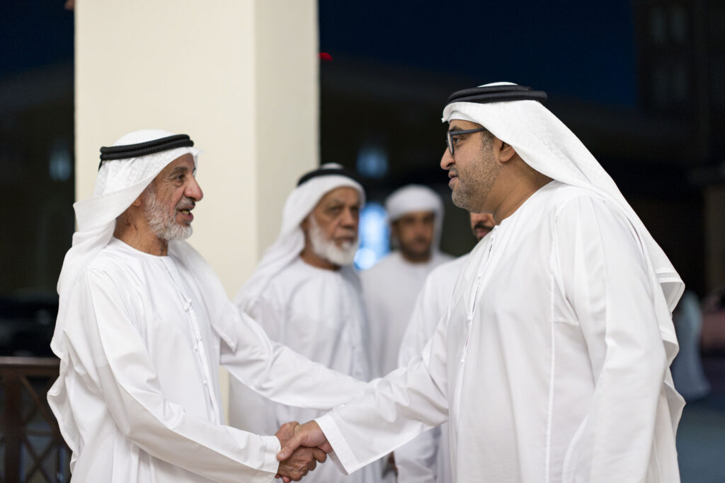 Mohammed bin Hamdan bin Zayed offers condolences on the passing of Rashed Mubarak Obaid Al Ketbi