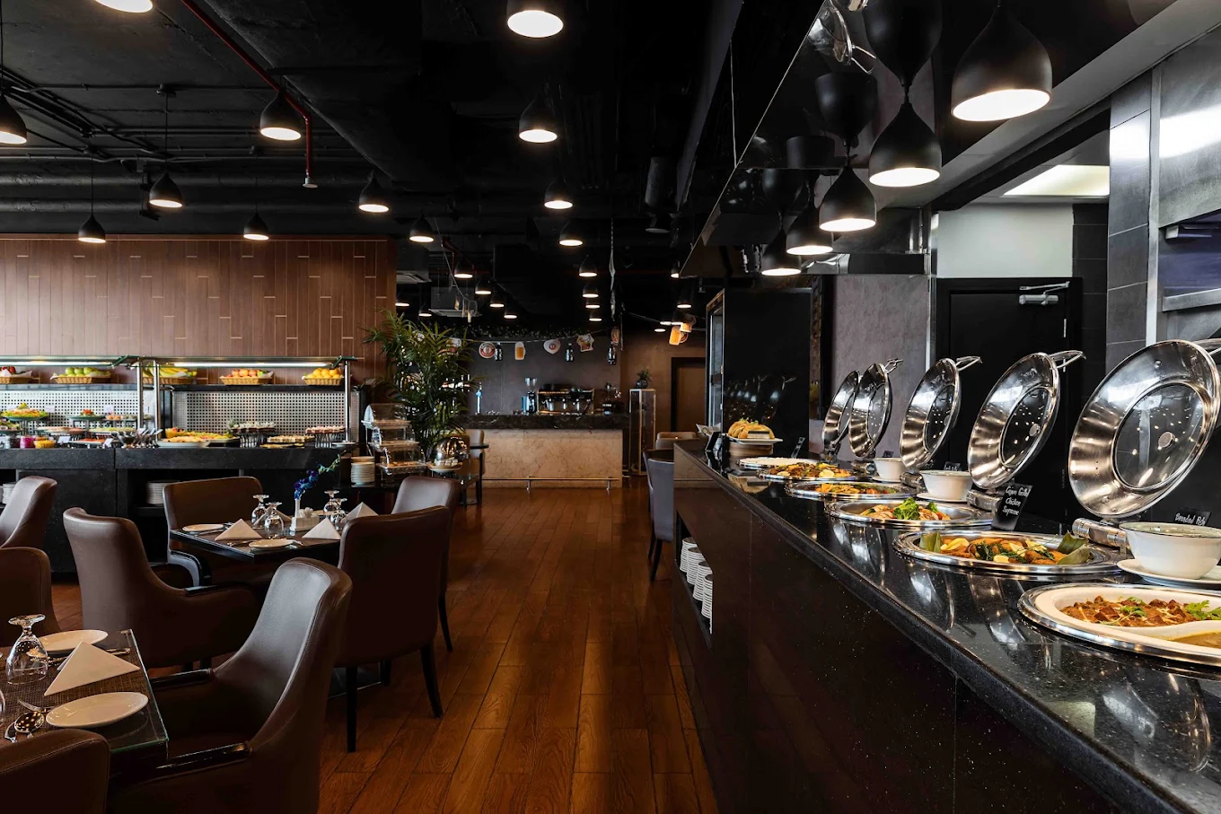 International buffet and steaks at Viewz Restaurant Abu Dhabi