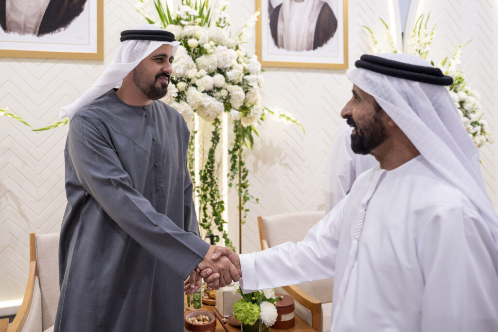 Sheikh Theyab bin Mohamed bin Zayed attends Al Awamir group wedding at Erth Abu Dhabi Hotel