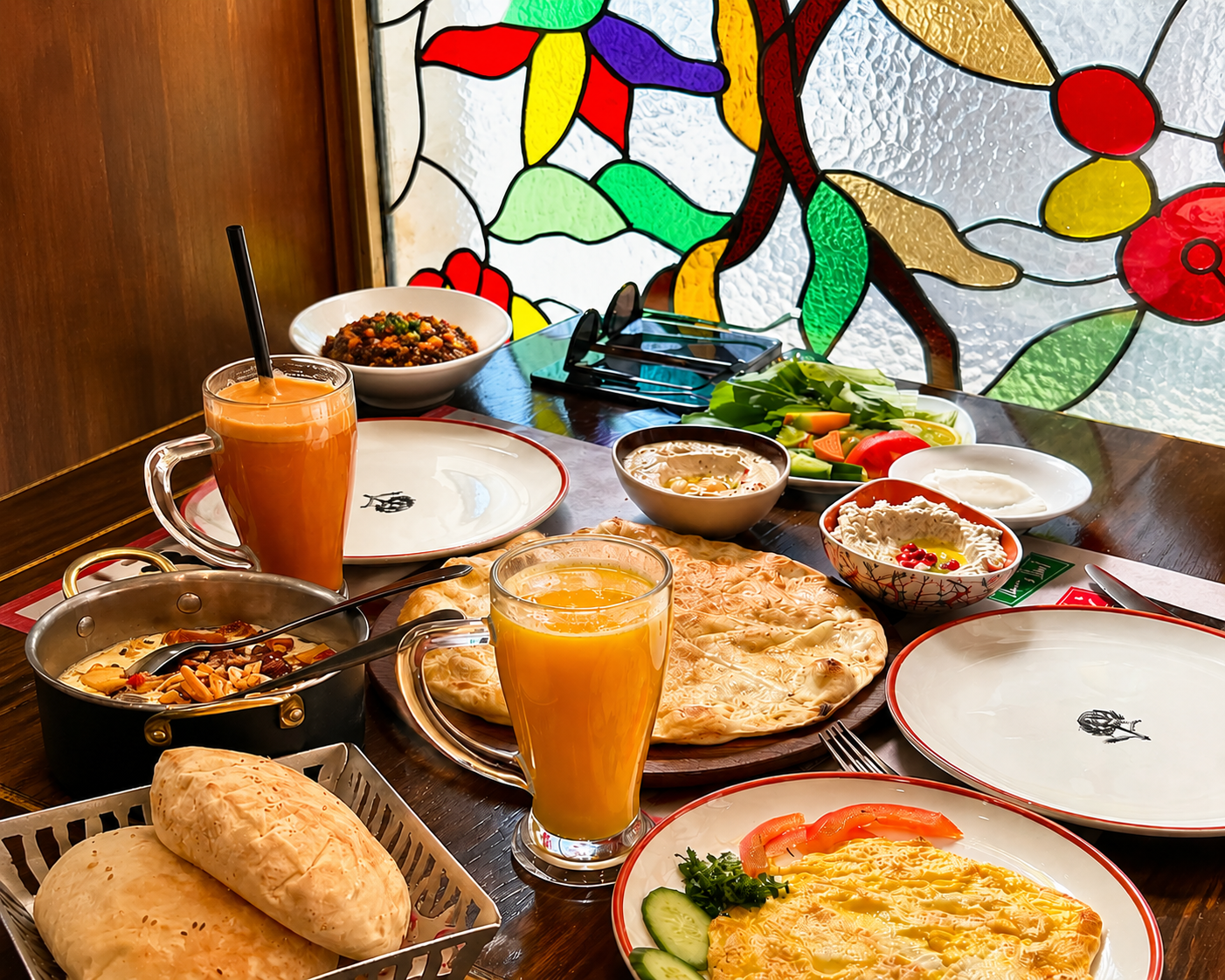 Breakfast and family dining at Zahrat Lebnan Abu Dhabi