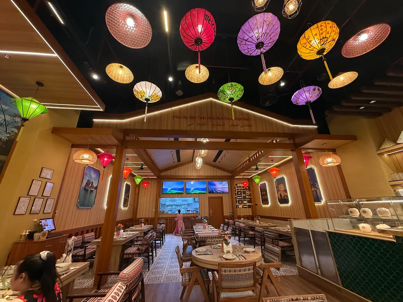 Vietnamese coffee and casual dining at Vietnamese Pho Abu Dhabi