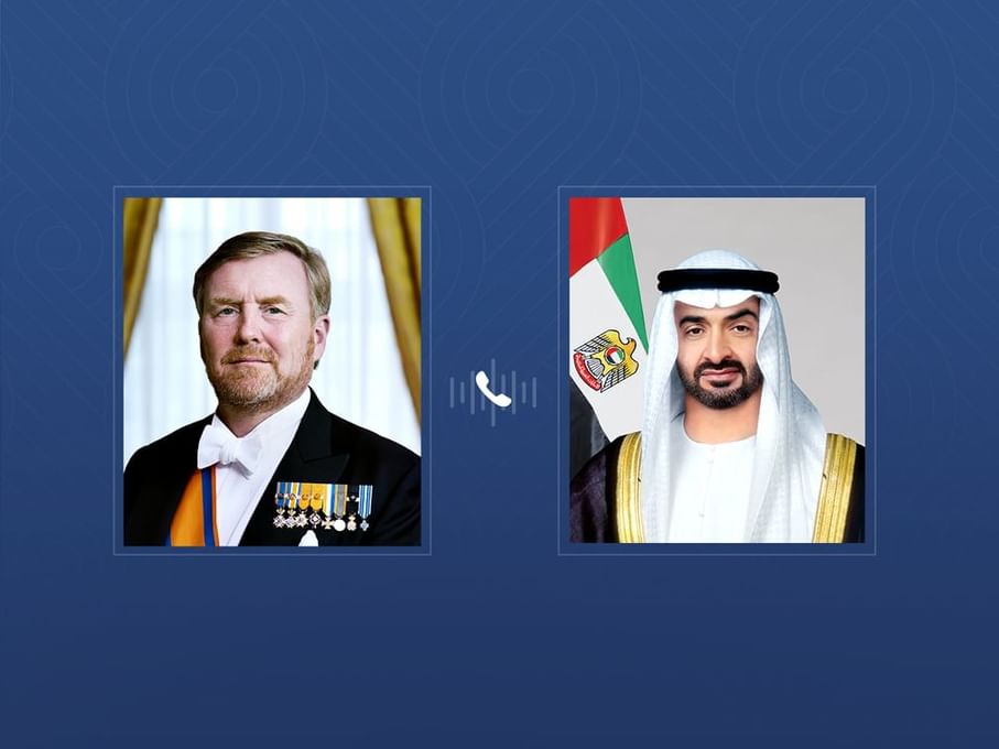 UAE President and Dutch Monarch Strengthen Strategic Partnership