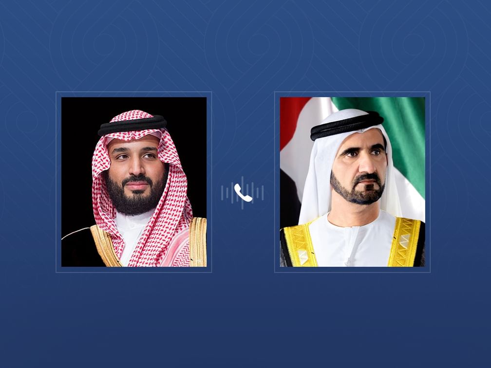 Saudi Crown Prince extends condolences to Sheikh Mohammed bin Rashid