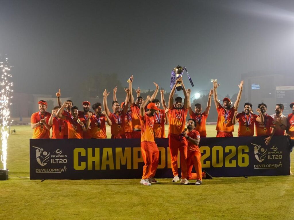 Gulf Giants Development triumph in DP World ILT20 Development Tournament final