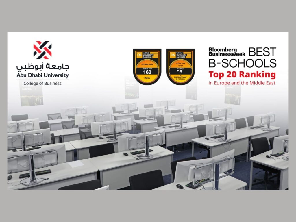 Abu Dhabi University's College of Business Ascends Global Rankings