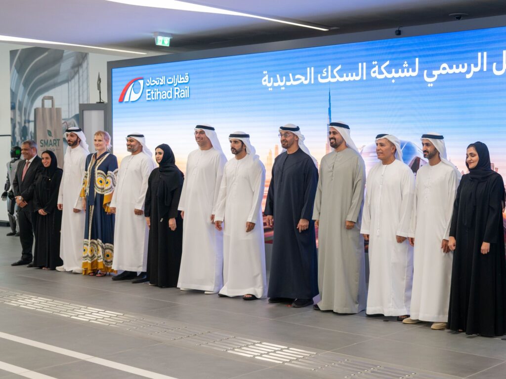UAE President inaugurates Etihad Rail's Dubai Station, marking launch of national passenger network